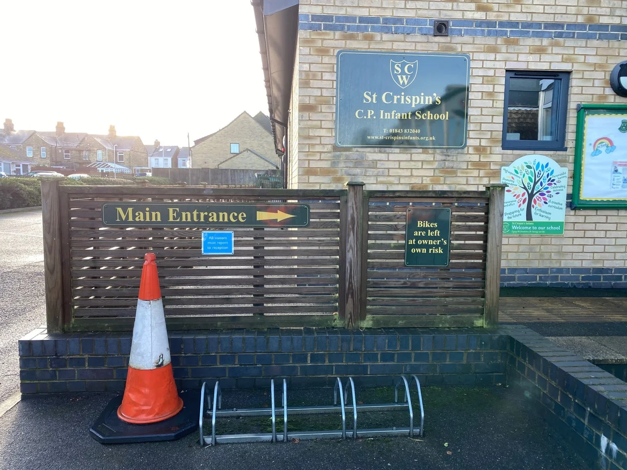 School values wall display